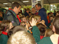 Chief Scout visits Kent